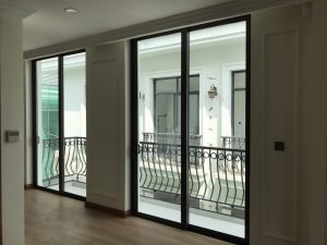 CỬA ĐI MỞ TRƯỢT 2 CÁNH