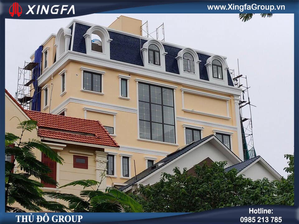 Công trình thi công cửa nhôm Xingfa tại nhà anh Tường ở 37 Lê Hồng Phong, Thành phố Hải Phòng