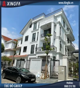 Thủ Đô Group Lắp Đặt Cửa Nhôm Xingfa Class A Nhập Khẩu Tại Thiên Đường Bảo Sơn, Hà Nội