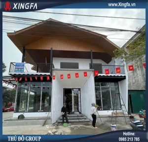 Thủ Đô Group Thi Công Lắp Đặt Cửa Nhôm Xingfa Nhập Khẩu Tại Thành Phố Yên Bái