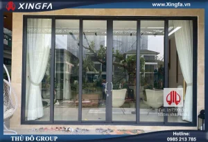 Cửa nhôm Xingfa cho biệt thự – Sang trọng và An toàn