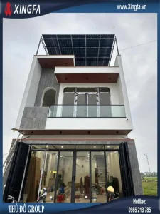 Thủ Đô Group Thi Công Công Trình Cửa Nhôm Xingfa Nhập Khẩu Tại Thái Bình